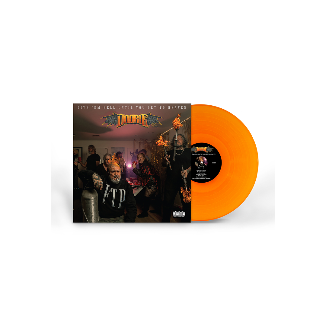 CLEAR ORANGE VINYL